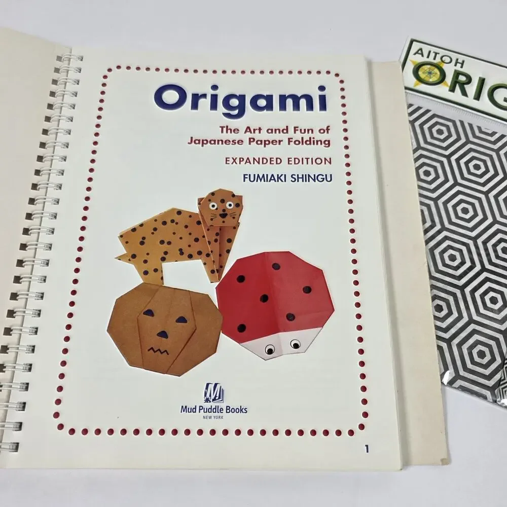 Origami : The Art and Fun of Japanese Paper Folding by Fumiaki Shingu With paper